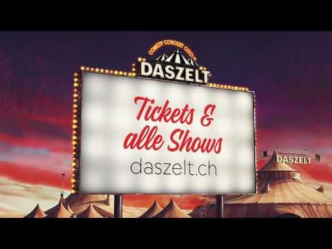 Trailer DAS ZELT Tournee 2018