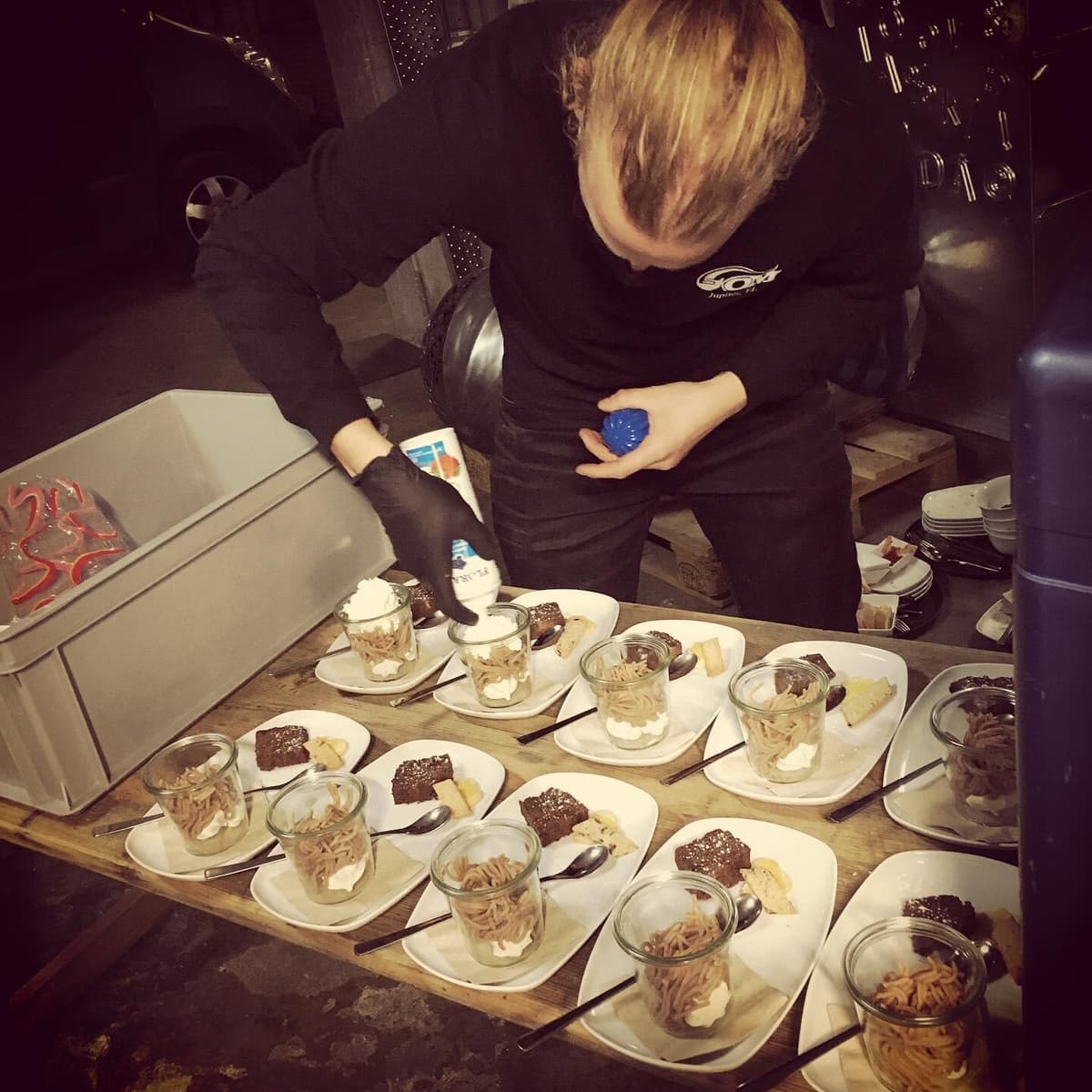 Dessert und Apéro auf Anfrage, beim Teamevent in Zuchwil